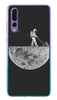 Foto Case Huawei P20 Pro astronauta i księżyc