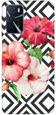Foto Case Oppo A16 / A16s kwiaty i wzorki