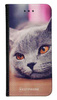Portfel Wallet Case Samsung Galaxy M34 lazy cat