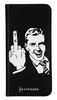Portfel Wallet Case Xiaomi Redmi Note 14 4G middle finger