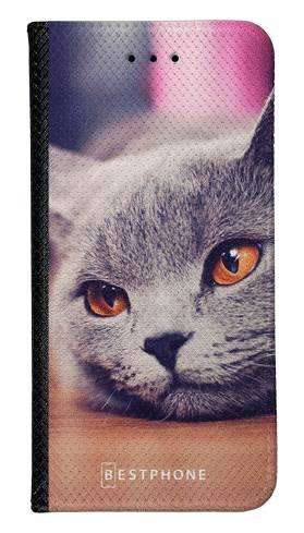 Portfel Wallet Case Motorola Moto G10 / Moto G30 lazy cat