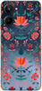 Boho Case Realme 10 4G kwiaty folk