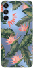 Boho Case Samsung Galaxy A16 liście z kwiatami