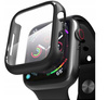 Etui + szkło 2W1 do Apple Watch 4/5/6/SE 44mm czarne