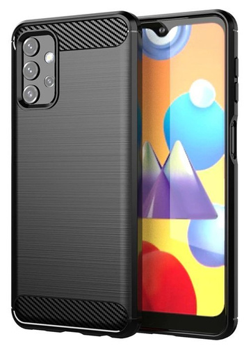Etui Pancerne KARBON Samsung GALAXY S21 Plus czarny