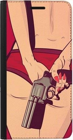 Portfel DUX DUCIS Skin PRO kobiecy pistolet na Oneplus 13