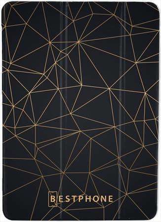 Etui SMARTCASE TPU złota geometria na Lenovo Tab M7 7"