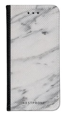 Portfel Wallet Case Huawei P Smart 2020 szary marmur