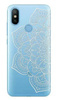 Boho Case Xiaomi Mi A2 pół mandali białej