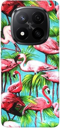 Foto Case Xiaomi Redmi Note 14 PRO 4G flamingi i palmy