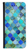 Portfel Wallet Case Oppo Reno 11f niebieski płytki
