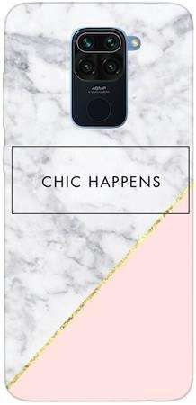 Etui dla dziewczyny chic happens na Xiaomi Redmi NOTE 9