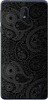 Foto Case Nokia 1 PLUS czarne wzory boho