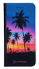 Portfel Wallet Case Samsung Galaxy A22 4G wieczorne palmy