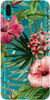 Boho Case Huawei Y9 2019 Kwiaty tropikalne