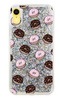Etui pączki brokat na Apple iPhone XR V2