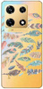 Boho Case Infinix Note 30 Pro piórka kolorowe