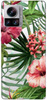 Boho Case Motorola Moto Edge 30 Ultra Kwiaty tropikalne