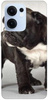 Foto Case Oppo Reno 13F czarny buldog