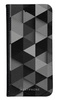 Portfel Wallet Case Samsung Galaxy J4 Plus czarne trójkąty