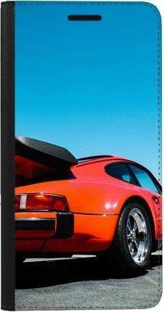 Portfel DUX DUCIS Skin PRO czerwony samochód na Samsung Galaxy A13 5G / Galaxy A04s