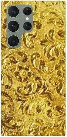 Foto Case Samsung Galaxy S23 Ultra złota perforacja