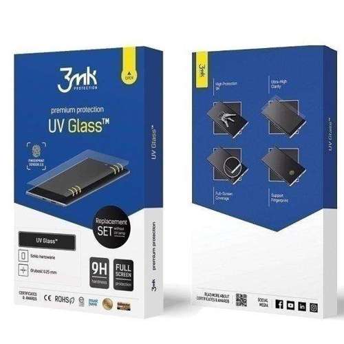 3MK UV Glass RS Sam G988 S20 Ultra Szkło bez Lampy UV