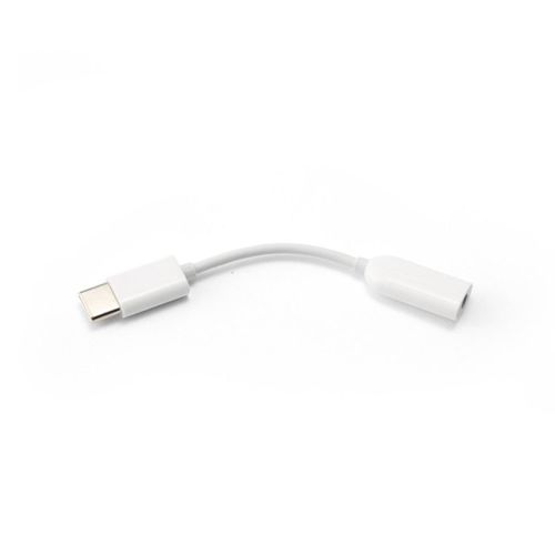 Adapter przejściówka TYP C USB C - Jack 3,5 mm XIAOMI OEM kabel biały