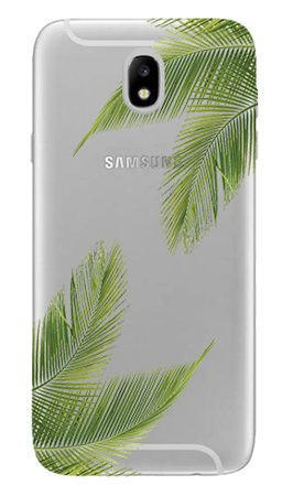 Boho Case Samsung Galaxy J7 (2017) liście palmowe