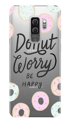 Boho Case Samsung Galaxy S9 Plus donut worry be happy