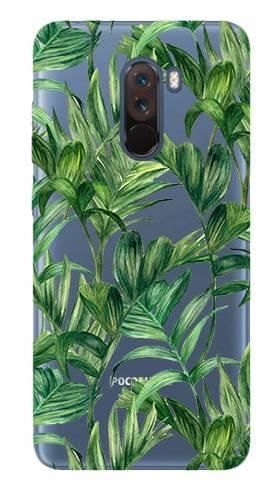 Boho Case Xiaomi Pocophone F1 liście tropikalne