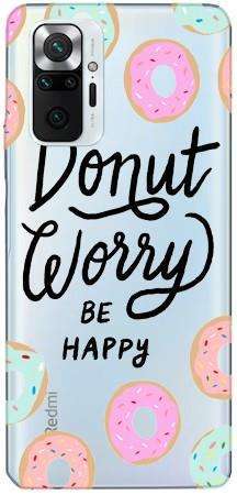 Boho Case Xiaomi Redmi Note 10 / Redmi Note 10S / Poco M5s donut worry be happy