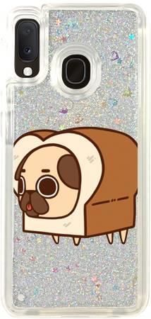 Brokat Case Samsung Galaxy A20e pies w chlebie