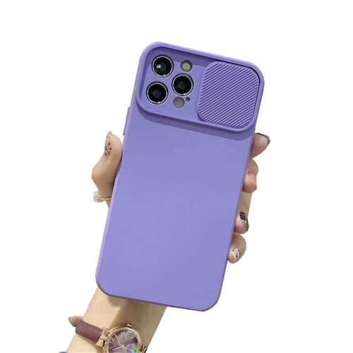 CAMSLIDER FULL etui pokrowiec iPhone 13 PRO fioletowy