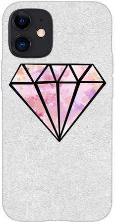 Etui Brokat SHINING różowy diament na Apple iPhone 12 MINI