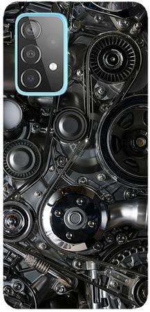 Etui ROAR JELLY czarna mechanika na Samsung Galaxy A52 5G