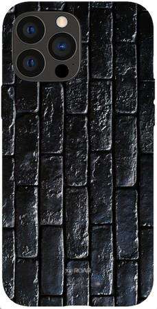 Etui ROAR JELLY czarne cegły na Apple iPhone 13 PRO