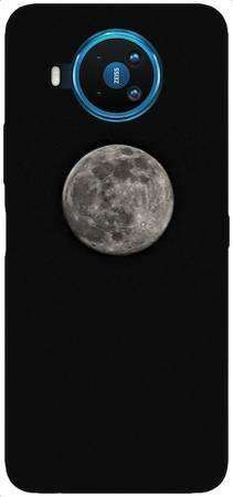 Etui ROAR JELLY czarny księżyc na Nokia 8.3