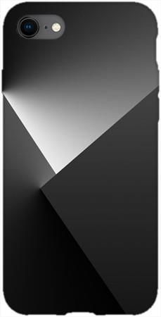 Etui SPIGEN Liquid Crystal czarne cienie na Apple iPhone 7 / iPhone 8 / iPhone SE 2020 / iPhone SE 2022