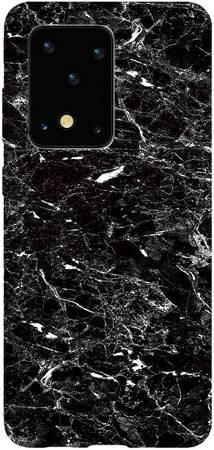Etui SPIGEN Liquid Crystal czarny marmur na Samsung Galaxy S20 Ultra