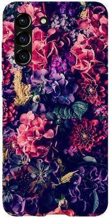Etui SPIGEN Liquid Crystal kwiatowa kompozycja na Samsung Galaxy S21 FE