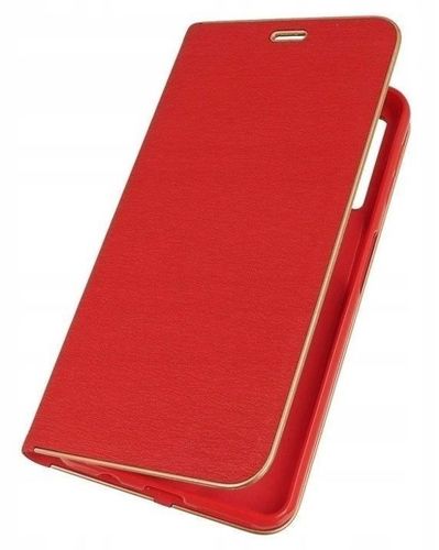 Etui Samsung Galaxy A40 portfel z klapką skóra ekologiczna Venus czerwone