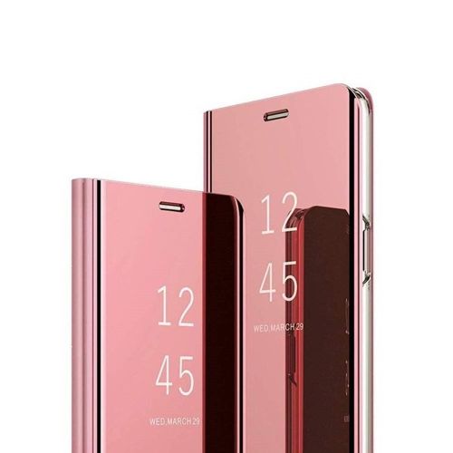 Etui Samsung Galaxy A51 Clear View Cover z klapką różowe