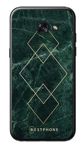 Etui art deco marmur zielony na Samsung Galaxy A5 2017