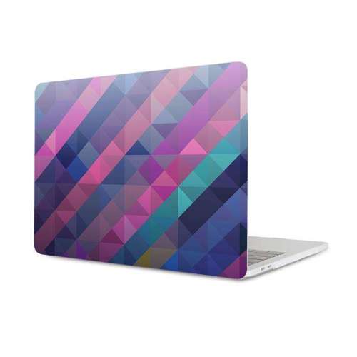 Etui kolorowe trójkąty  na Apple Macbook PRO 15 A1707/A1990