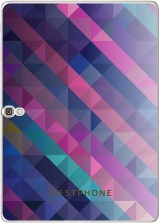 Etui kolorowe trójkąty  na Samsung Galaxy Tab S 10.5" T800