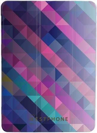 Etui kolorowe trójkąty  na Samsung Galaxy Tab S5e