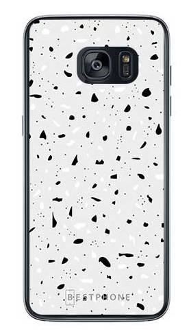Etui lastriko czarno-białe na Samsung Galaxy S7 Edge
