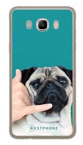 Etui mops call me na Samsung Galaxy J5 2016