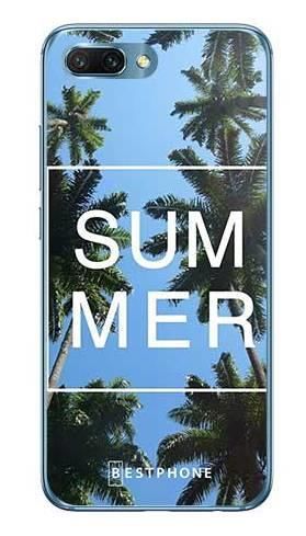 Etui palmy summer na Huawei Honor 10